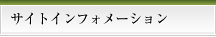 サイトインフォメーション
